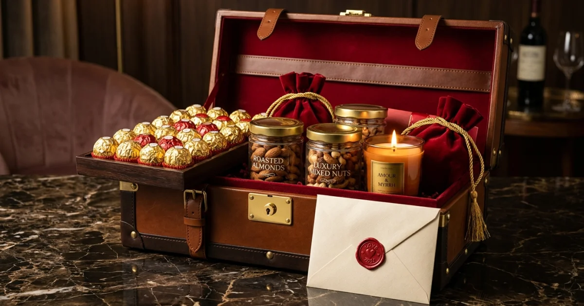 Best Valentine's Day Gift Hampers to Send to India: Artisan Chocolates, Keepsake Trunks & Gourmet Sweets